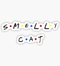 Smelly Cat Freunde Logo Sticker