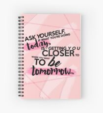 Cuaderno de espiral ASK YOURSELF.