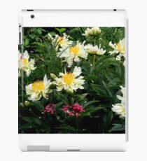Green Lotus Peony iPad Case/Skin
