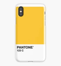 Pantone 123C iPhone Case