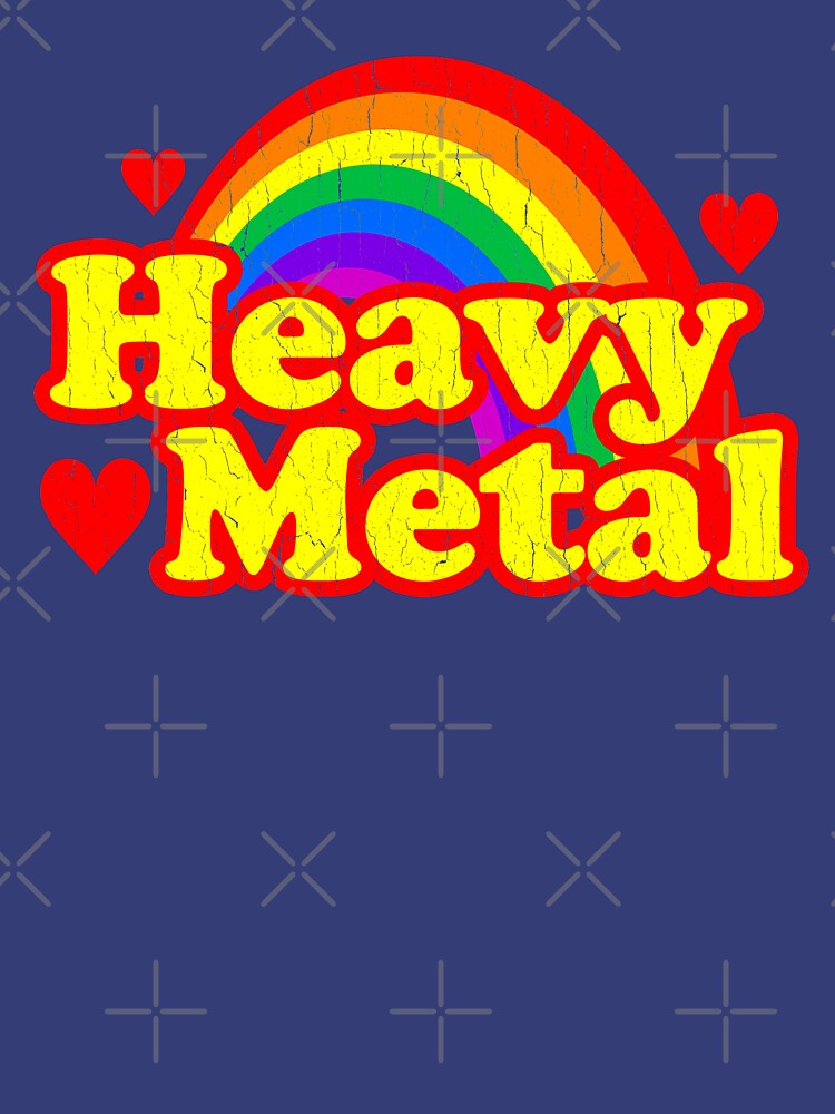 Funny Heavy Metal Rainbow by robotface