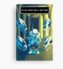Sans Canvas Print