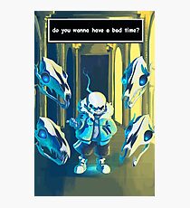 Sans Photographic Print