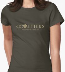 CC Jitters - cafe Women's Fitted T-Shirt