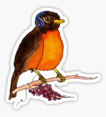Rockin' Robin Sticker
