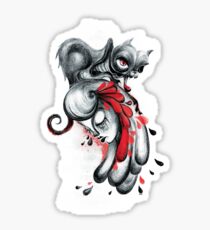 The Black Cat Sticker