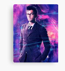 The 10th Doctor Canvas Print