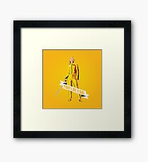 Fight Like a Girl: Beatrix Kiddo Framed Print