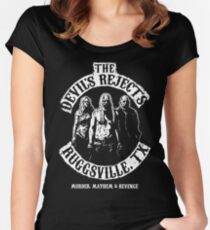 Devils Rejects, Ruggsvile, TX Women's Fitted Scoop T-Shirt