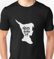 Never Grow Up Peter Pan Unisex T-Shirt