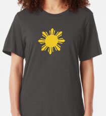 Philippines Sun Slim Fit T-Shirt