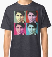 Justin Trudeau Pop Art Classic T-Shirt
