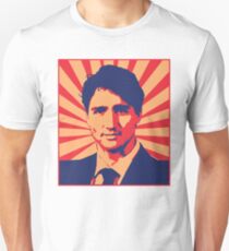 Justin Trudeau Propaganda Art Unisex T-Shirt