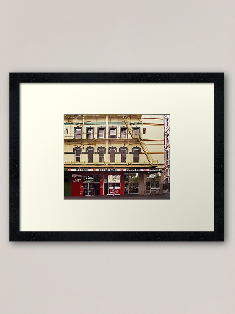 The Dog House Christchurch Framed Art Print