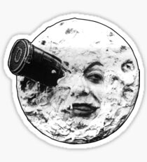 A Trip to the Moon (Le Voyage Dans La Lune) - face only Sticker
