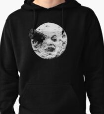 A Trip to the Moon (Le Voyage Dans La Lune) - face only Pullover Hoodie