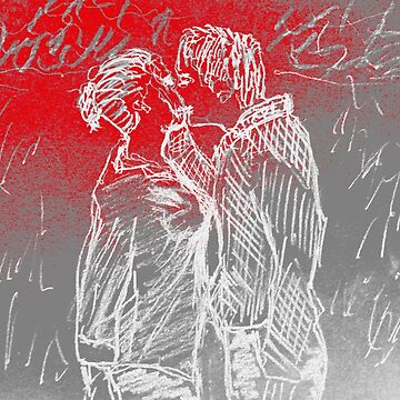 Artwork thumbnail, Kiss in the Rain (Match Point)  by TailorsWithLove
