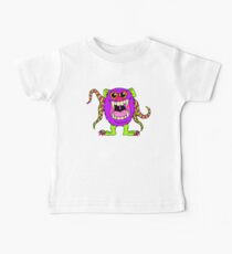 Cute Party Animal Monster Baby Tee