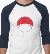 Uchiha Clan Symbol Hood Men's Baseball ¾ T-Shirt