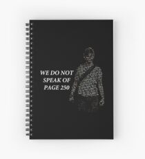 Page 250 Spiral Notebook