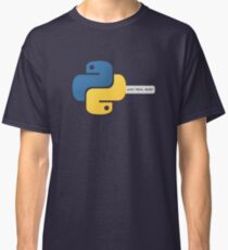 Python hello, world! program Classic T-Shirt