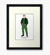 Stargate SG1 - Minimalist Jackson Framed Print