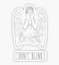 Weeping Angel Sticker