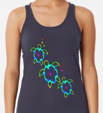 Krawatte gefärbt Honu Turtles Tanktop für Frauen