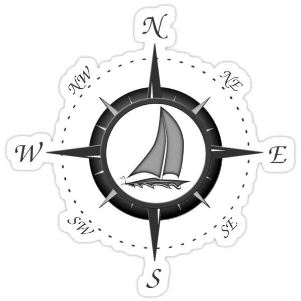 compass rose sailboat