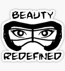 Lacrosse Beauty Redefined Sticker