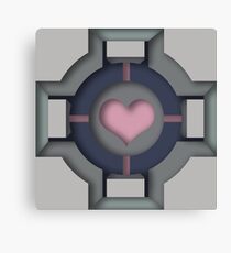Companion Cube Canvas Print