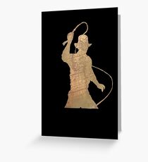 Indiana Jones- Trilogy (Variant two) Greeting Card