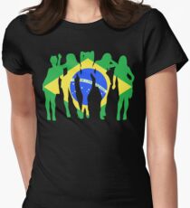 Brasileiras Women's Fitted T-Shirt