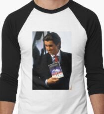 Neon genesis evangelion american psycho Men's Baseball ¾ T-Shirt