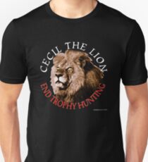 Cecil The Lion Unisex T-Shirt