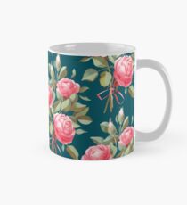 Backstein Farbe Bouquet von drei Rosen Tasse (Standard)