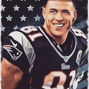 Aaron Hernandez forever Poster by V2711S