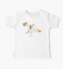 Ninja Cat Unicorn Baby Tee