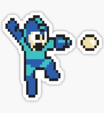 retro megaman Sticker