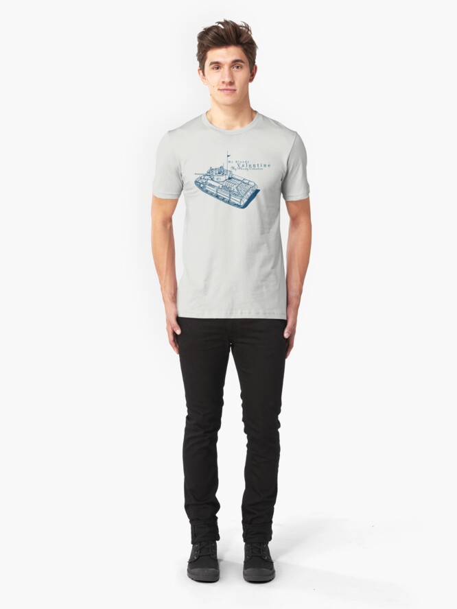 Alternate view of Valentine Tank Slim Fit T-Shirt