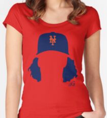 Jacob deGrom Women's Fitted Scoop T-Shirt