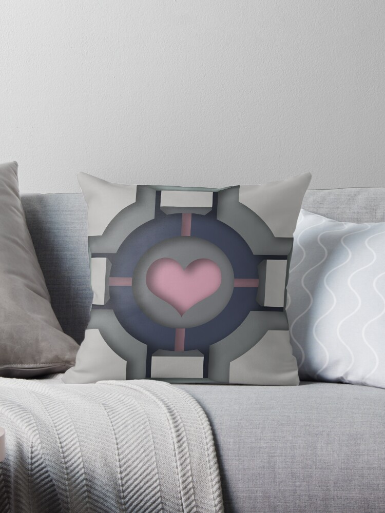 companion cube pillow