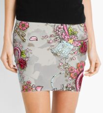 ChibiMoon Pattern Mini Skirt
