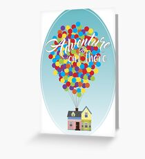 Up... Greeting Card