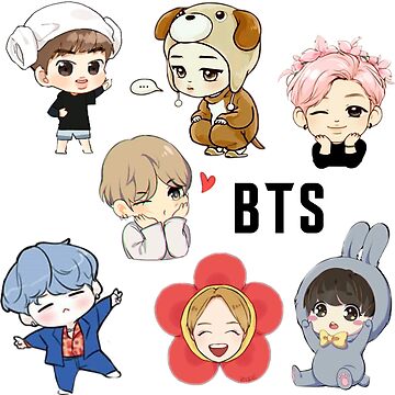 BTS Chibi Side Bag Price-11000MMK - Filter K-pop Merch