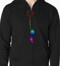 Lexa's Tattoo (Rainbow) Zipped Hoodie
