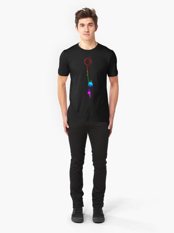 Alternative Ansicht von Lexas Tattoo (Regenbogen) Slim Fit T-Shirt