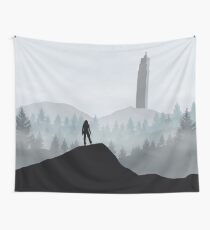 The 100 - Flat Landscape Wall Tapestry
