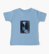 Blue Rose Baby Tee