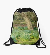 Spring in the Park Drawstring Bag